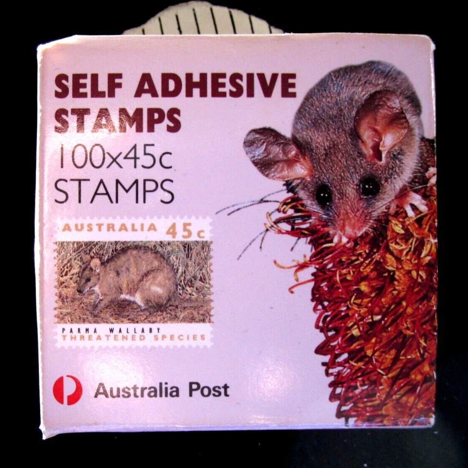 AUSTRALIA - SCOTT# 1241-1246 - ROLL OF 100 SELF ADHESIVE - MNH - CAT VAL $100.00 - Image 1 of 1