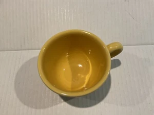 Fiesta Homer Laughlin Sunflower Yellow Coffee Tea Cup Fiestaware - Picture 1 of 4