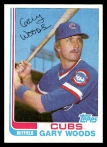 1982 Topps Traded #130T Gary Woods Chicago Cubs Baseball card