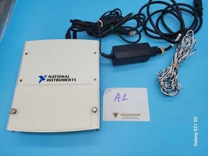 National Instruments NI DAQPad-6016+ ADAPTER-USB CABLE + 3 FT SINGLE  CABLES - Picture 1 of 8