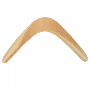 1PC throwing boomerang toy Portable Durable Simple Practical Wooden Boomerang - Picture 1 of 12
