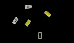 50x SMD 5730 LED 0.5W  blau  rot - auf Rolle - Picture 1 of 2