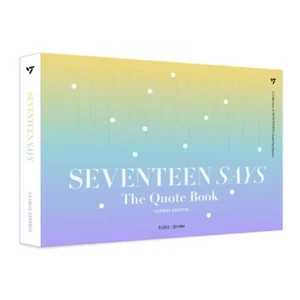 SEVENTEEN SAYS The Quote Book Global Edition Official K-POP Goods - Picture 1 of 8