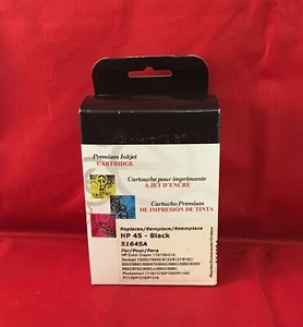 Premium For HP HP45 For HP 51645A Black Ink Cartridge - Picture 1 of 5