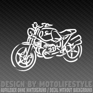 R NineT Scrambler Calligraphy Vinyl Aufkleber Decal 13x10cm - Picture 1 of 3