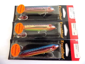 EXCALIBUR BILL DANCE SUPER SPOOK JR. X9236SPTM - 3.5" 1/2 oz - 3 LURES - #541i-3 - Picture 1 of 4
