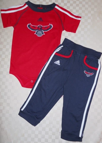ATLANTA HAWKS INFANT NBA CREEPER AND PANT SET Cover