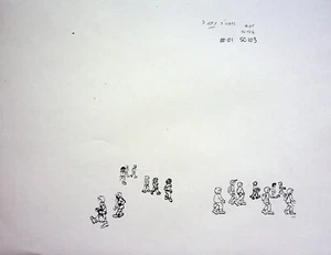 Bucky O'Hare and the Toad Wars TV Series 1991 Production COPY MODEL SHEET Marvel - Picture 1 of 2