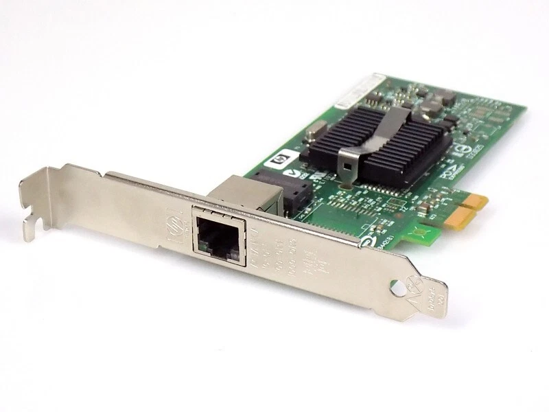 HP NC110T PCI-Express x1 Gigabit Network Ethernet Adapter Card Netzwerkkarte TOP - Bild 1 von 1