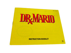 Dr Mario Manuale Istruzioni SOLO Nintendo NES NO gioco o scatola