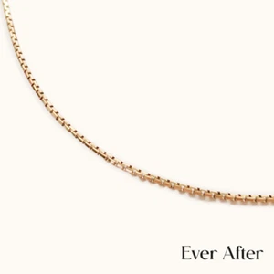 Clearance Sale! 18CT Italian Yellow Gold Thick Box Chain Necklace Unisex Mens - Picture 1 of 6