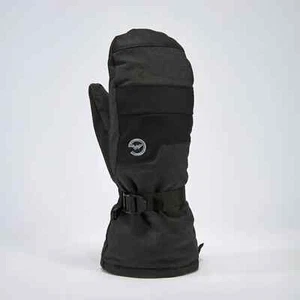 Men's GORDINI AquaBloc Down Gauntlet Mittens - BLACK - #4M2217 - Picture 1 of 2