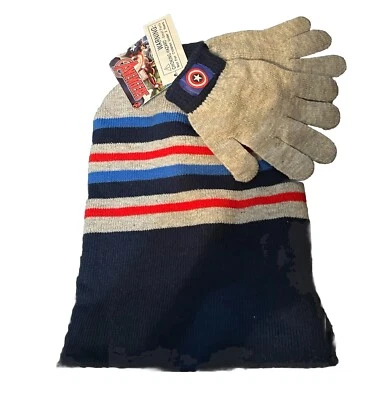 Juego de gorras y guantes Berkshire Boys Marvel Avengers, talla única Foto 1 de 2