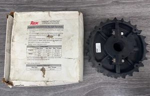 REXNORD 614-40-7 Series NS820-25T 1" Split Molded Nylon Sprocket - Picture 1 of 4