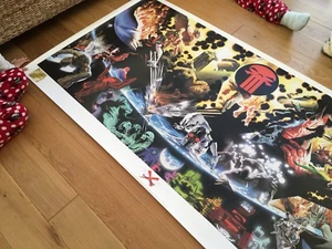Marvel - Limited Edition - 1999 - Earth Monster X Lithograph - MINT - Picture 1 of 12