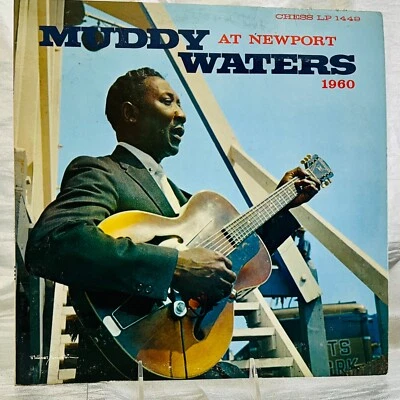 LP: Muddy Waters – Muddy Waters At Newport 1960, Chess, Mono, 1960, Chicago Blue - Image 1 of 4