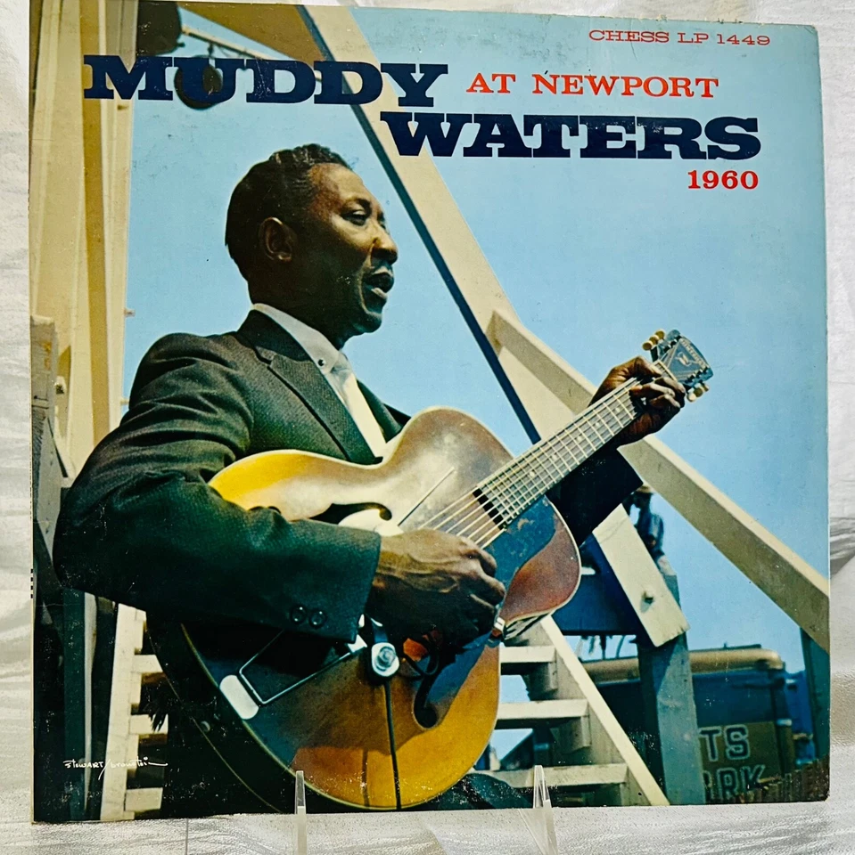 LP: Muddy Waters – Muddy Waters At Newport 1960, Chess, Mono, 1960, Chicago Blue - Image 1 of 4