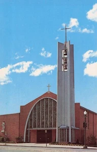 New Church of St. Stephen Martyr Washington DC Unposted Postcard - Picture 1 of 2