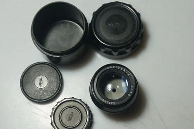 jupiter-8 50mm f/2 1969 Rare! m39 Zorki Leica Mirrorless CLA'd - Image 1 of 4