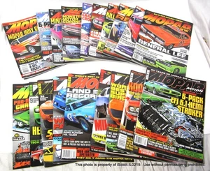 LOT 21 VINTAGE MOPAR ACTION MAGAZINES Muscle Cars 2008-2023 - Picture 1 of 9