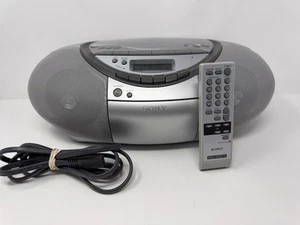 Sony Stereo CD, Cassette, Radio With Remote & Cord Tested CFD-S350 Excellent! - Picture 1 of 11
