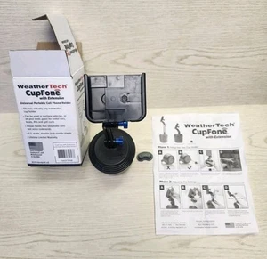 WeatherTech CupFone with Extension Adjustable Cup Holder Cell Phone Mount - NEW! - Photo 1 sur 14