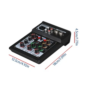 3 Channel Sound Mixer BT Digital Stereo Sound Board Console System DSP Scene - Bild 1 von 16