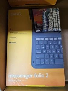 ZAGG Keyboard: iPad 10.9" Messenger Folio 2 ⚠️OPEN BOX⚠️ - Picture 1 of 2