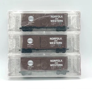 MicroTrains MTL Spur N Norfolk & Western Historical Society Klasse B-8 Box 3 Wagen - Bild 1 von 4