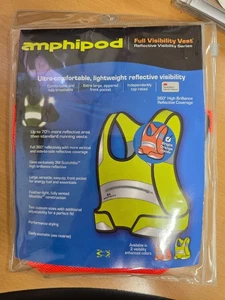 Amphipod Full Visibility Vest   Blaze Orange   Unisex - Picture 1 of 5