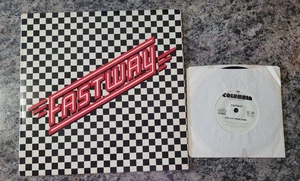 Fastway: Fastway 1983 Columbia Vinyl 38662 LP Includes Promo 7" Self Titled - Picture 1 of 9