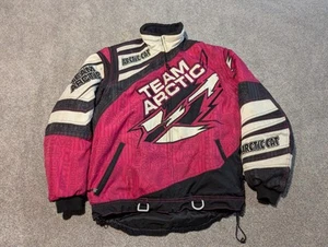 Arctic Cat Jacket Girls C12 Pink Arcticwear Team Snowmobile Racing Sno Pro - Picture 1 of 11