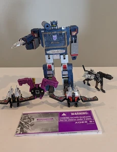 Transformers Universe SDCC G1 Reissue Soundwave +Laserbeak/Ravage/Buzzsaw/Ratbat - Picture 1 of 3
