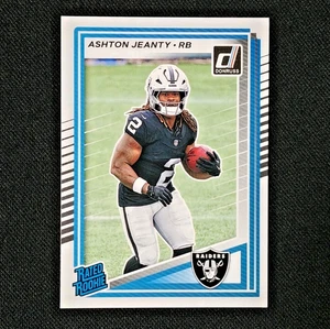2025 Panini Donruss - Ashton Jeanty Rated Rookie - Las Vegas Raiders RC RB #305 - Bild 1 von 7