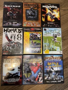 Extreme Sports DVD Lot of 9 Huevos, Lock N Load, Stuntwars, Atvs, Street Bikes - Bild 1 von 20