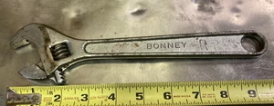 Llave ajustable Bonney BW10 10" vintage - Imagen 1 de 22