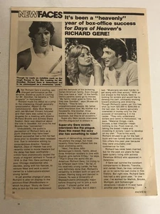 Richard Gere Days Of Heaven Article Vintage Ephemera ART2 - Picture 1 of 2