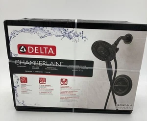 Delta Chamberlain 142747-BL-I Duscharmatur Set mit H2Okinetic 4 Strahlstufen - Bild 1 von 7