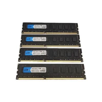 AST 32GB (4x8GB) DDR3 UDIMM RAM 2Rx8 PC3-2R8-1.35V-2046-JT - Image 1 of 3