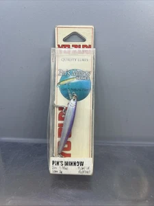 Yo-zuri Pin's Minnow Purple 2" 1/16 oz. Floating F196-M114 Pins Kunstköder - Bild 1 von 6