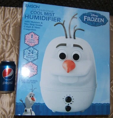 DISNEY FROZEN OLAF *1 galón* HUMIDIFICADOR ULTRA SÓNICO COOL MIST *2015 Nuevo Foto 1 de 4