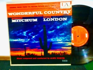 WONDERFUL COUNTRY MITCHUM JULIE LONDON SOUNDTRACK ALEX NORTH EXC     LP - Picture 1 of 1
