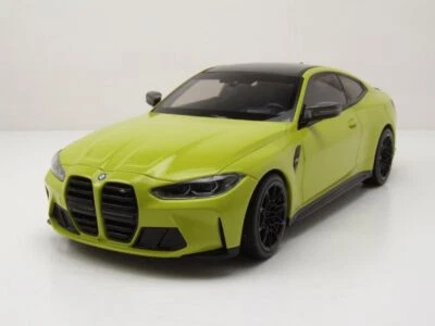 BMW M4 2020 Giallo Modellino 1:18 Minichamps - Immagine 1 di 4