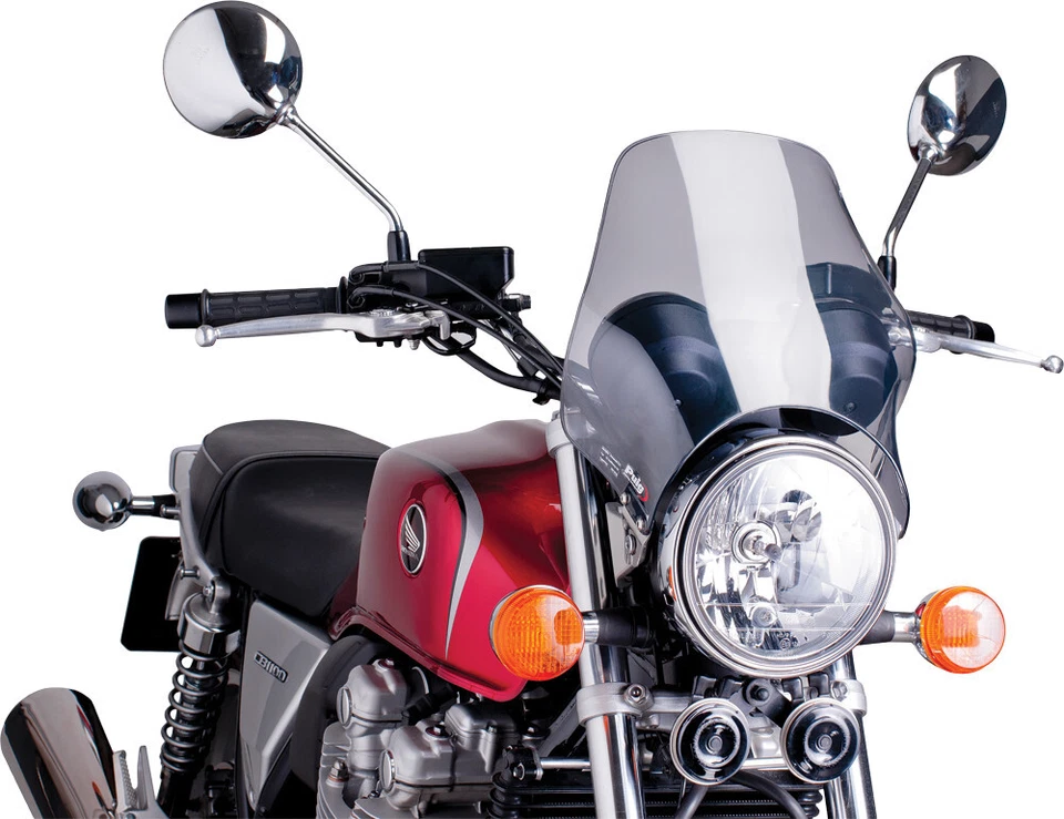 PUIG 2018 Thruxton 1200 Triumph PARABRISAS DESNUDO MONTAJE FARO HUMO 0869H Foto 1 de 1