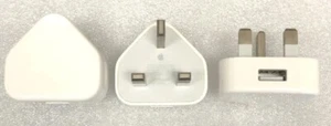 genuine apple UK 3 pin mains power adaptor -- A1399 - Picture 1 of 1