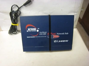 Linksys NH1005 V2 Fast Ethernet Network 10/100 5-port Switch With Power Supply - Picture 1 of 4