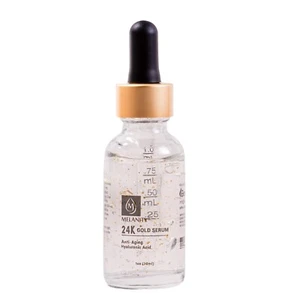 Melanity 24k Gold & Hyaluronic Acid Facial Serum - Anti-Aging, Moisturizing 1oz - Picture 1 of 7
