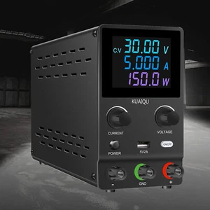 USB DC Laboratory Regulated Power Supply Adjustable 30V 5A Voltage RegulatorAn - Picture 1 of 14