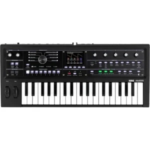 KORG microKORG 2 Keyboard Synthesizer & Vocoder Limited Edition Black - Picture 1 of 8