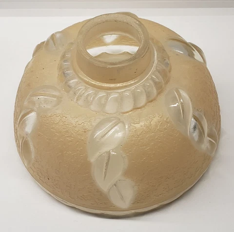 BEAUTIFUL ANTIQUE art deco CHANDELIER SLIP SCONCE  SHADE Cover